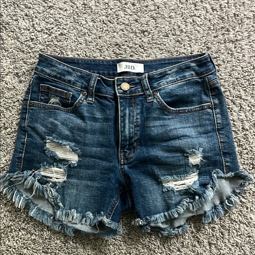JBD Distressed Denim Jean Shorts